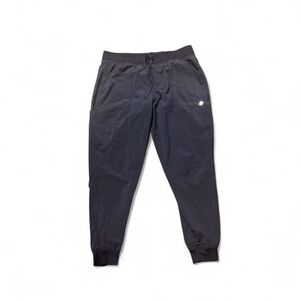 Women’s Men’s Large Navy Blue Scrub Jogger Pants Anti Wrinkle Cherokee